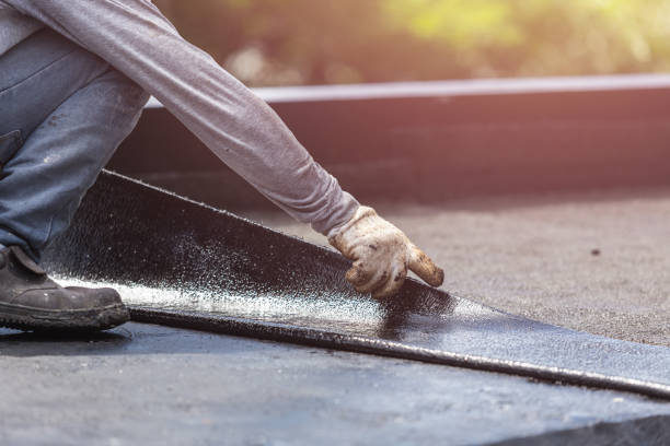 Professional Crawl Space Encapsulation technician working in Oneonta, NY